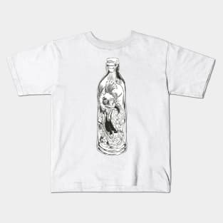 Fantastic Creature in a Bottle Kids T-Shirt